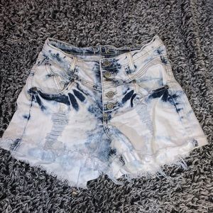High waisted shorts
